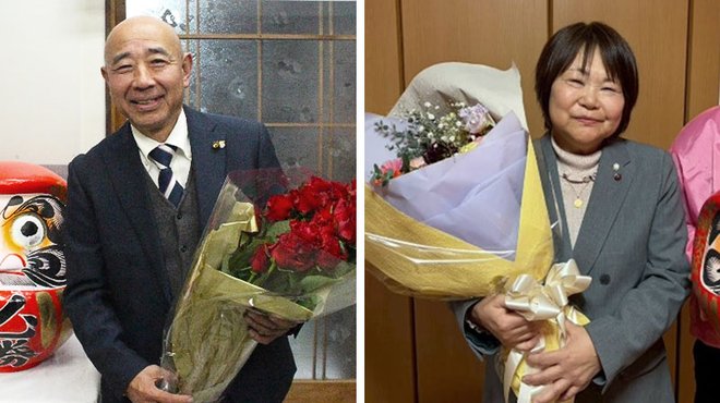 幸福実現党 三重県津市議選で長谷川うえる氏、鹿児島県指宿市議選で松下ともえ氏が、それぞれ2期目の当選を果たす