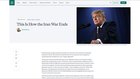 米シンクタンク論文「イラン戦争の終わらせ方」、トランプ氏がSNSで共有し注目 米シンクタンク論文「イラン戦争の終わらせ方」、トランプ氏がSNSで共有し注目